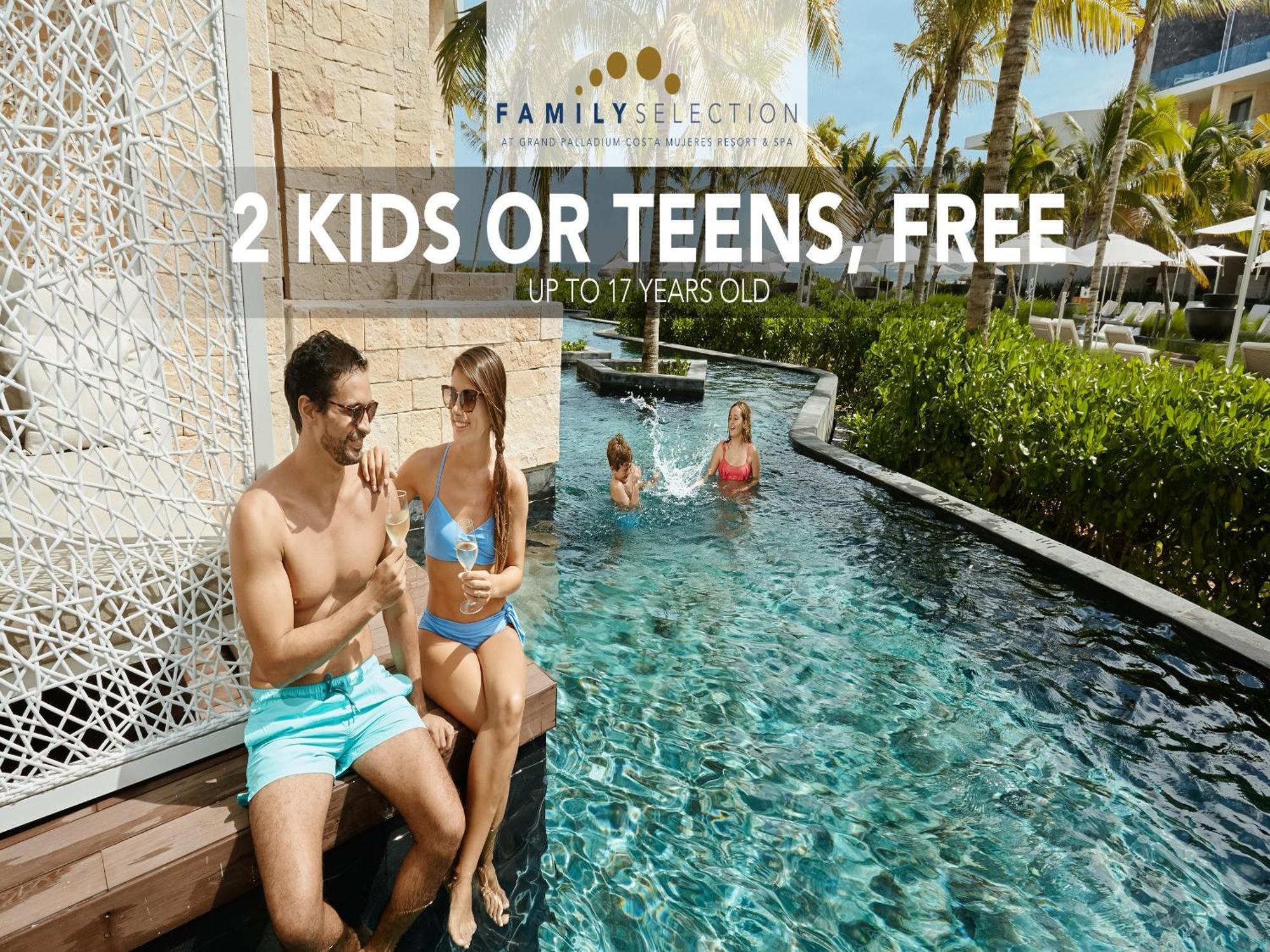 Family Selection At Grand Palladium Select Costa Mujeres Канкун Экстерьер фото